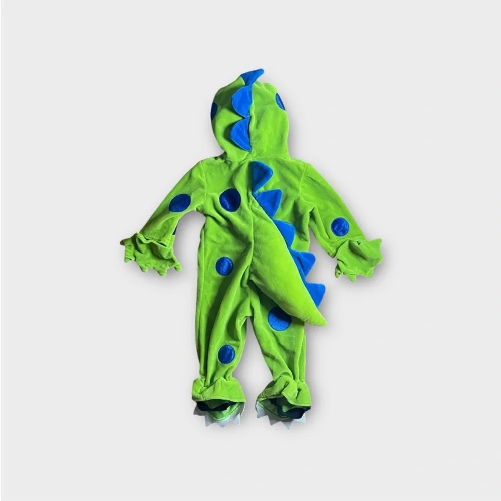 Miniwear Green Plush Dinosaur Dragon Costume 6-9 months